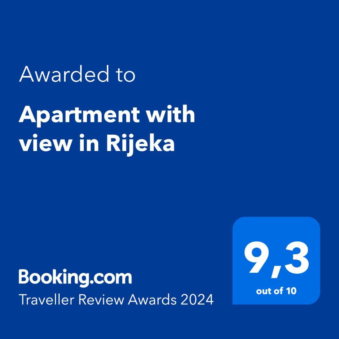 Apartment With View In Rijeka Dış mekan fotoğraf
